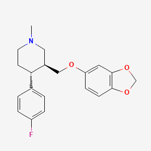 Chemical structure of N-Methylparoxetine