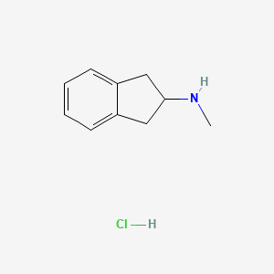 Chemical structure of N-methyl-2-AI (hydrochloride)