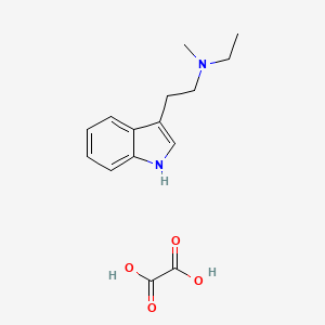 Chemical structure of N-methyl-N-Ethyltryptamine (oxalate)