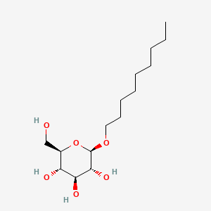 Chemical structure of n-Nonyl-β-D-glucopyranoside