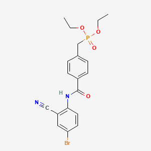 Chemical structure of NO-1886