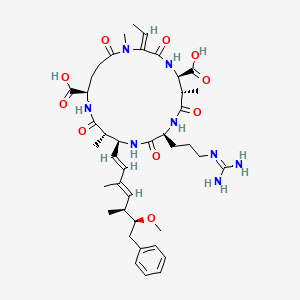 Chemical structure of Nodularin