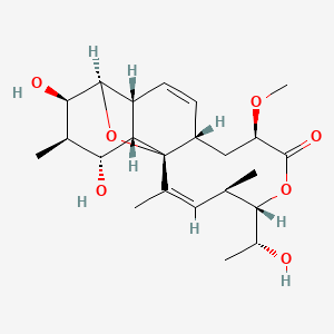 Chemical structure of Nodusmicin
