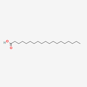 Chemical structure of Nonadecanoic Acid