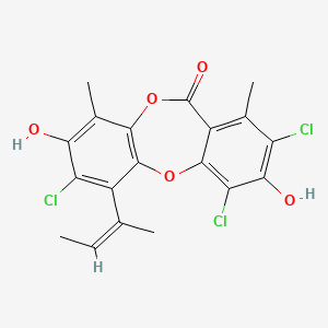 Chemical structure of Nornidulin
