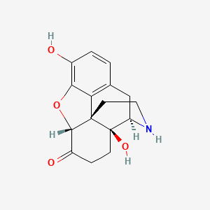 Chemical structure of Noroxymorphone
