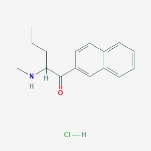Chemical structure of NRG-3 (hydrochloride)