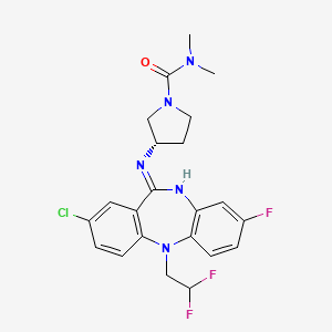 Chemical structure of NVS-PAK1-C