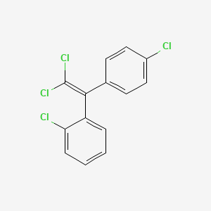 Chemical structure of o,p'-DDE