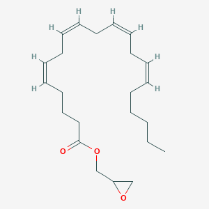 Chemical structure of O-Arachidonoyl Glycidol