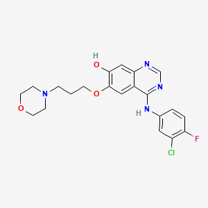 Chemical structure of O-Desmethyl Gefitinib
