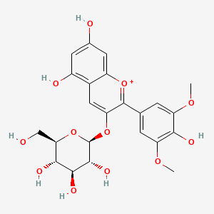 Chemical structure of Oenin