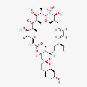 Chemical structure of Rutamycin