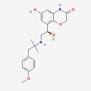 Chemical structure of Olodaterol