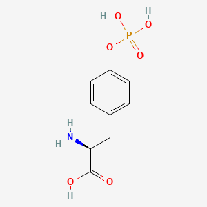 Chemical structure of Phospho-L-tyrosine