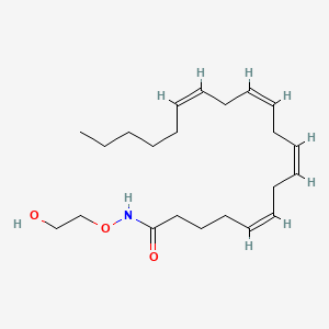 Chemical structure of oxy-Arachidonoyl Ethanolamide