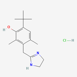 Chemical structure of Oxymetazoline Hydrochloride