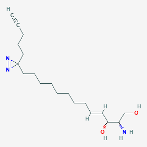 Chemical structure of pacSphingosine (d18:1)