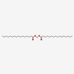 Chemical structure of Calcium Palmitate