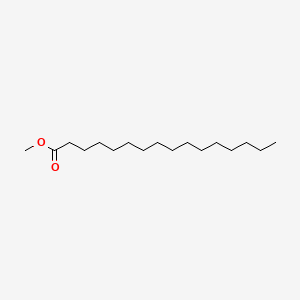 Chemical structure of Methyl Palmitate