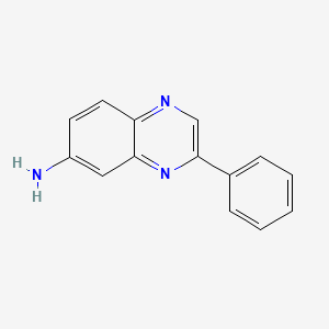 Chemical structure of PAQ