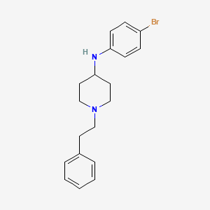 Chemical structure of para-bromo 4-ANPP