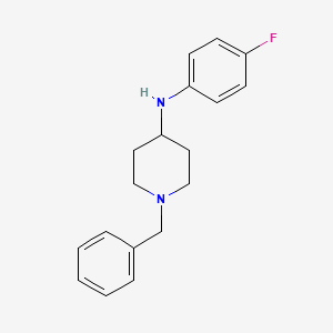 Chemical structure of para-fluoro 4-ANBP