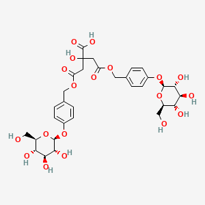 Chemical structure of Parishin C