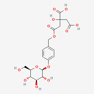 Chemical structure of Parishin E