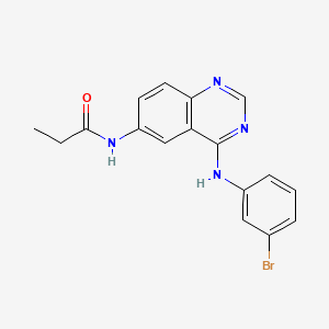 Chemical structure of PD 174265