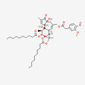 Chemical structure of PDDHV