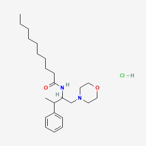 Chemical structure of PDMP (hydrochloride)
