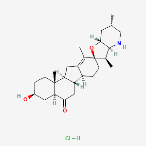 Chemical structure of Peimisine HCl