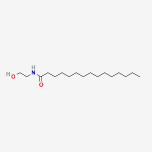 Chemical structure of Pentadecanoyl-EA