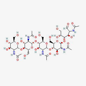 Chemical structure of Penta-N-acetylchitopentaose