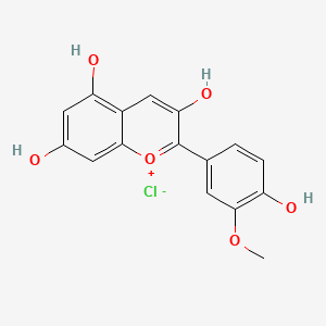Chemical structure of Peonidin