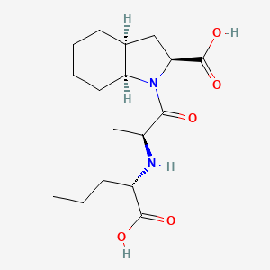 Chemical structure of Perindoprilat