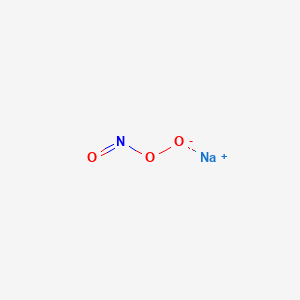Chemical structure of Peroxynitrite