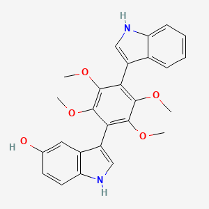 Chemical structure of Petromurin C