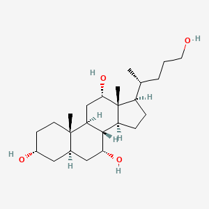 Chemical structure of Petromyzonol