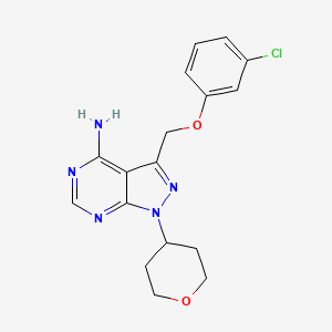 Chemical structure of PF-4800567