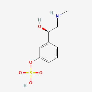 Chemical structure of Phenylephrine-3-O-Sulfate