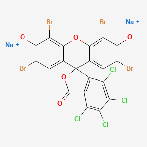 Chemical structure of Phloxine B