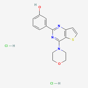 Chemical structure of PI3-Kinase α Inhibitor 2 (hydrochloride)
