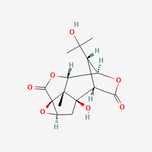 Chemical structure of Picrotin