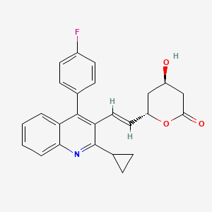 Chemical structure of Pitavastatin lactone