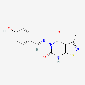 Chemical structure of PKA Inhibitor IV