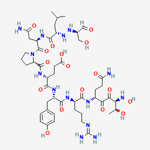 Chemical structure of PKCα (C2-4) Inhibitor Peptide
