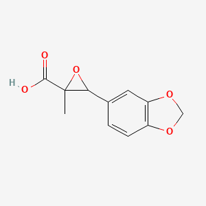 Chemical structure of PMK Glycidic Acid (sodium salt)