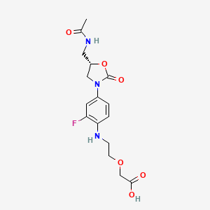 Chemical structure of PNU 142300